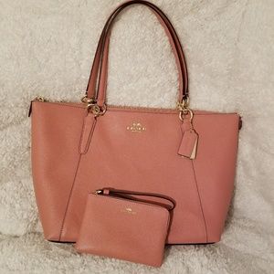 NWT Coach Ava Tote and wristlet set